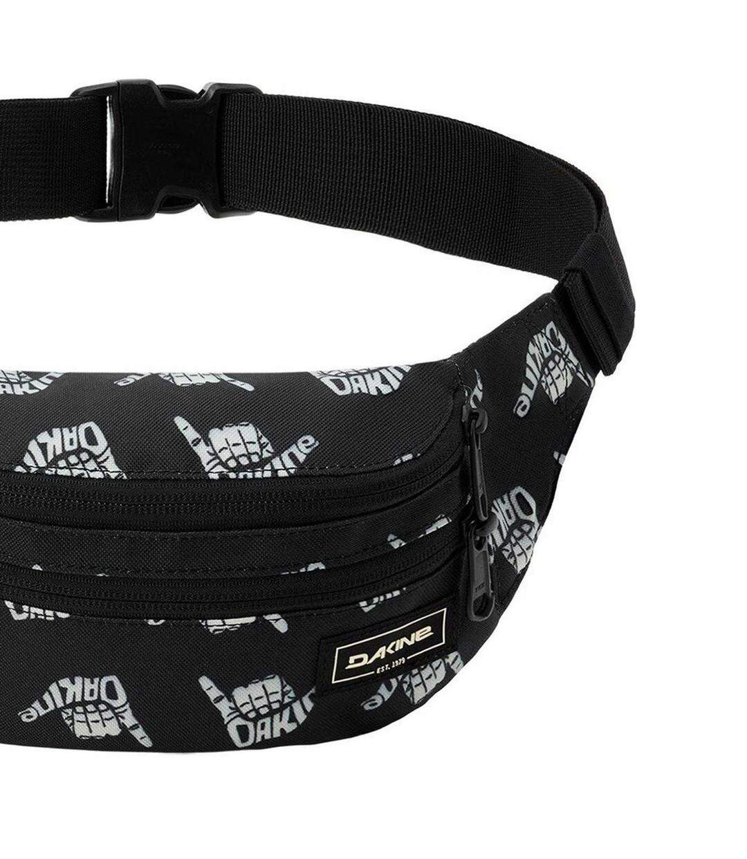 Shaka Dots All-over Print Polyester Bum Bag One Size Black Dakine-2