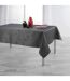 Nappe Imprimé Jacquard Ophélie 140x250cm Anthracite-4