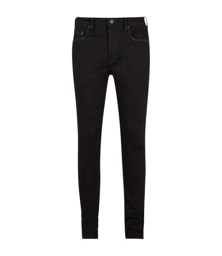 Mens Cigarette Skinny Jeans Jet Black AllSaints
