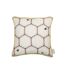 Honeycomb filled cushion 43cm x 43cm cream/yellow The Chateau by Angel Strawbridge