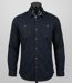 WINCHESTER TONIGHT1 — Chemise à carreaux manches longues noir : confort et texture en pur coton-3