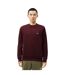 Sweat Homme Rouge Bordeaux Lacoste-1