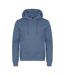 Sweat À Capuche Miami Adulte Bleu Acier Clique-1