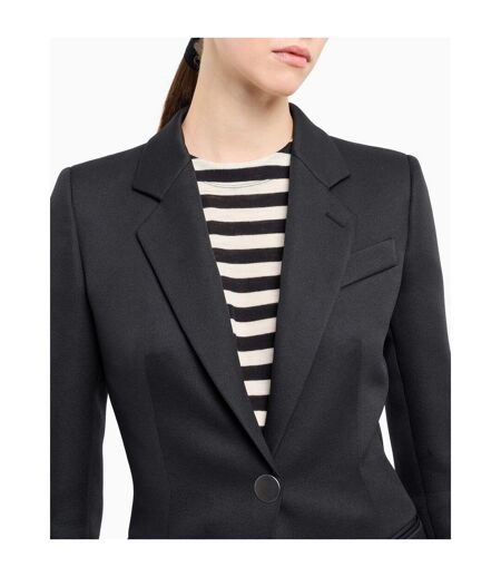 Blazer Motif/style Uni Femme Noir Armani Exchange