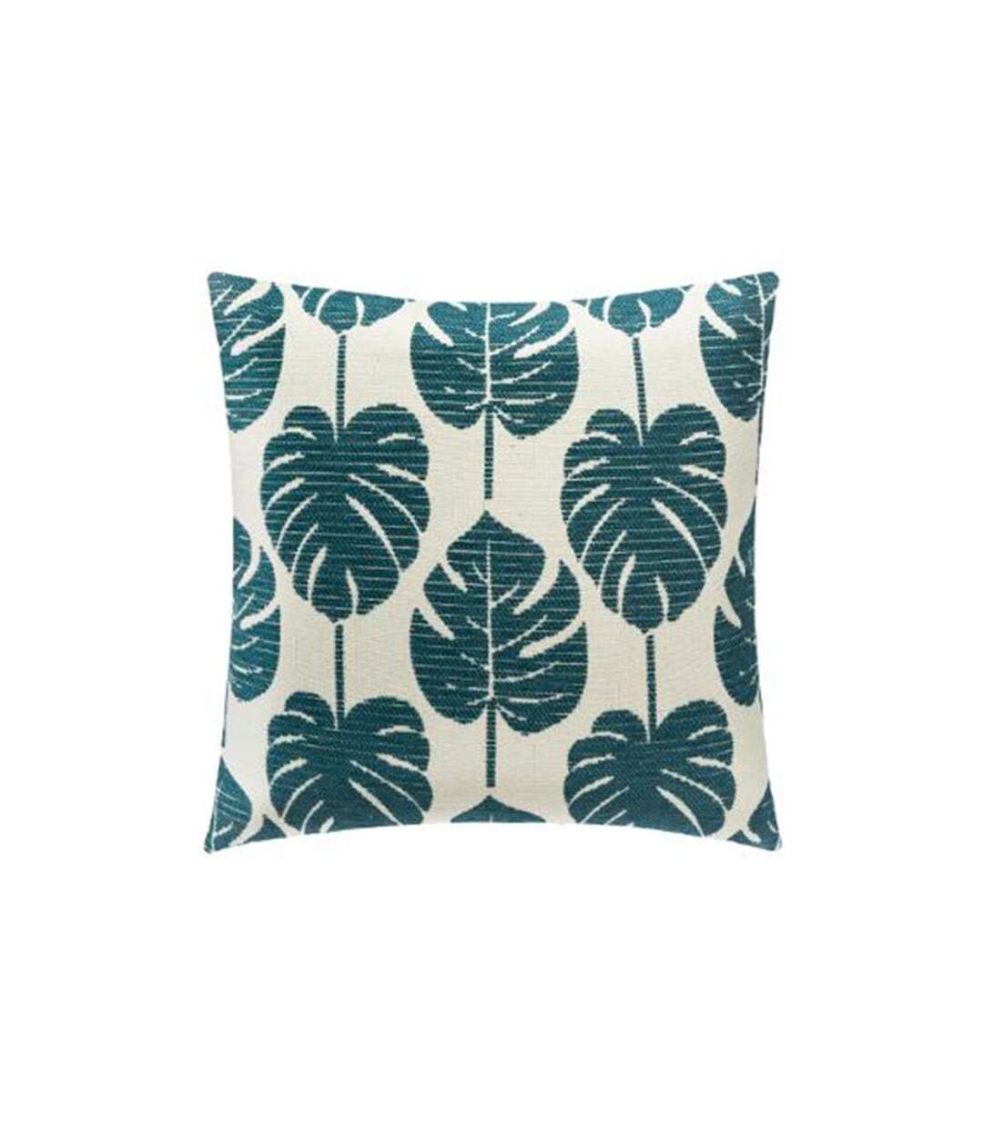 Housse de Coussin Chen Feuil 40x40cm Vert-1