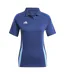 Polo Manches Courtes Tiro Femme Bleu Marine Foncé Adidas-2