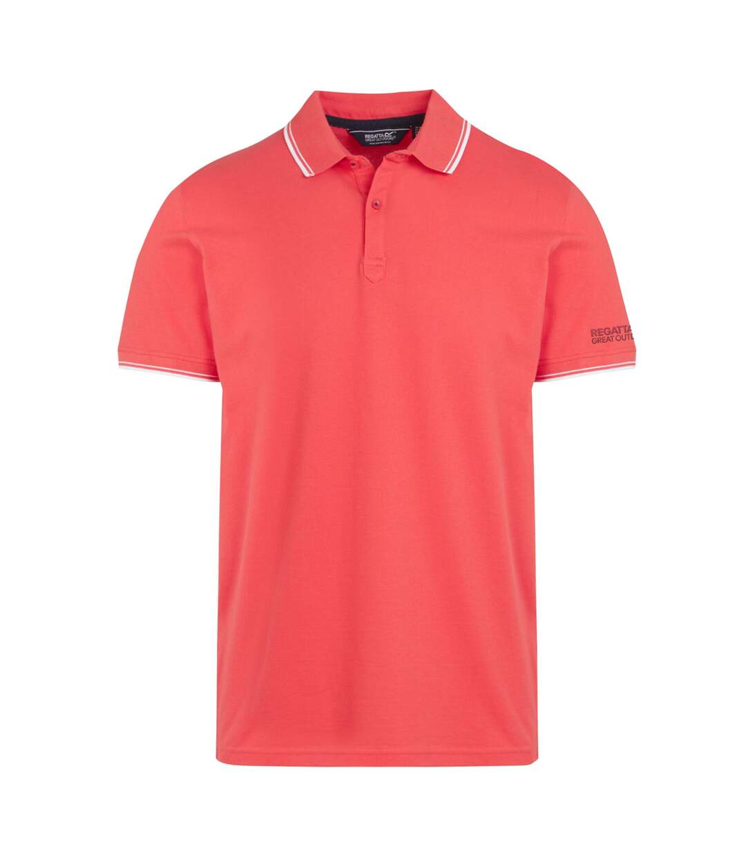 Polo tadeo homme rouge ciel / blanc Regatta-1