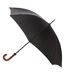 Bullet 23 Inch Jova Classic Umbrella (Pack of 2) (Solid Black) (34.6 x 41.3 inches)