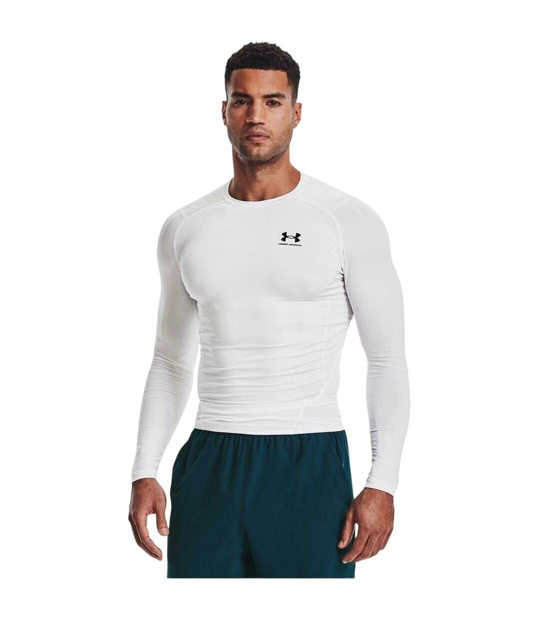 Haut Thermique Homme Blanc Under Armour-4