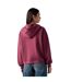 Womens/ladies Everyday Full Zip Hoodie Burgundy Levis-3
