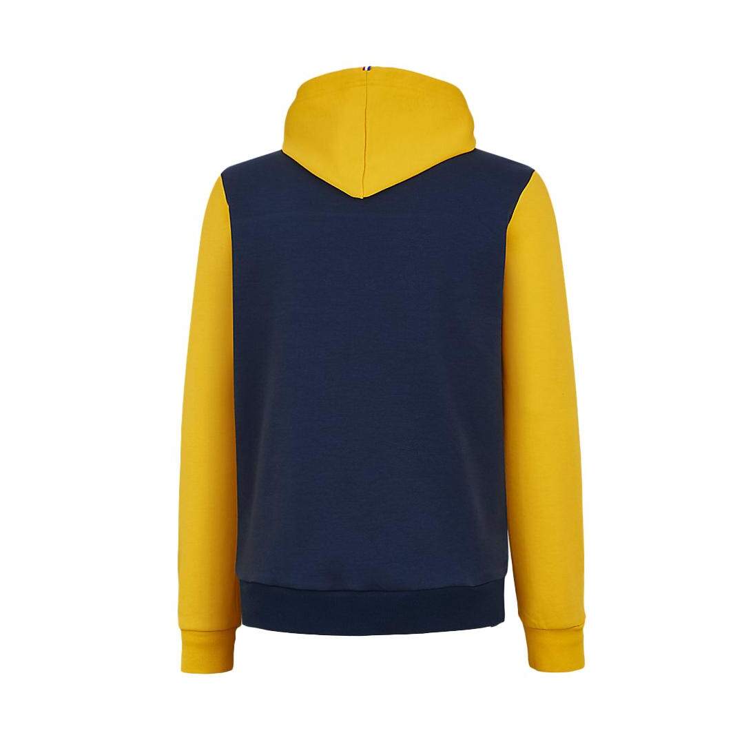 Sweat Marine/Jaune Homme Le Coq Sportif Hoody - L-2