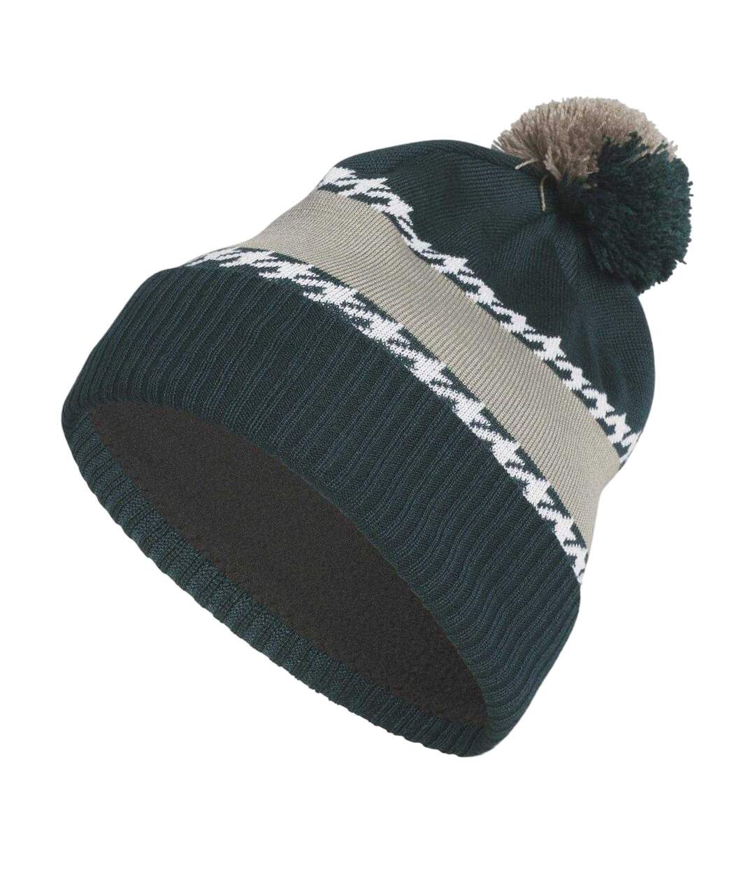 Lettering Cold.rdy Bobble Hat Aurora Green Ivy Adidas-1