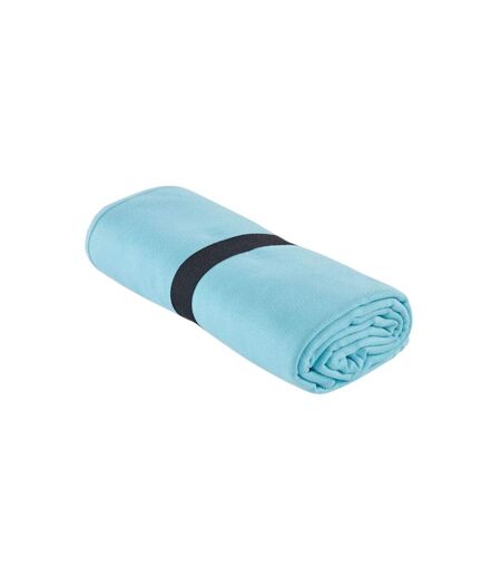 Waxoff double sided microfibre towel turquoise MidOcean