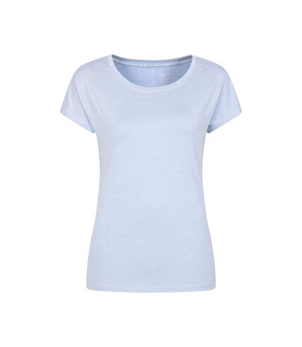 T-shirt panna femme bleu pâle Mountain Warehouse