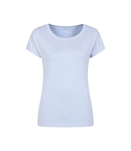 T-shirt panna femme bleu pâle Mountain Warehouse