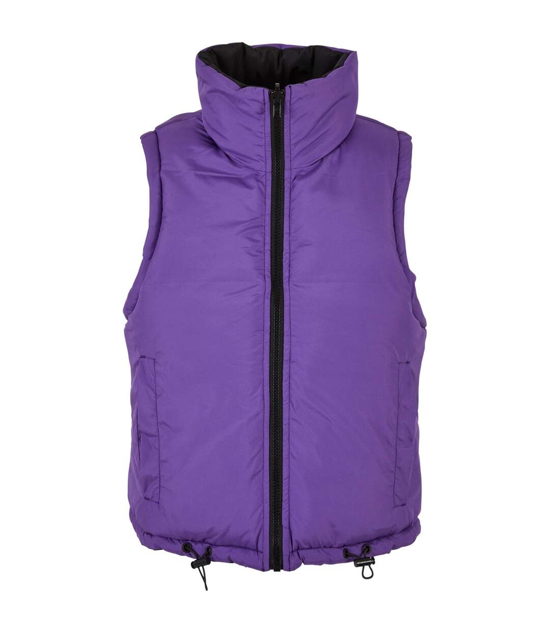 Doudoune Sans Manches Femme Noir Violet Urban Classics-3