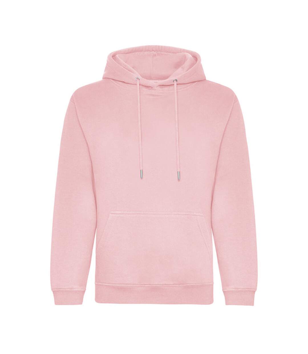 Sweat À Capuche Adulte Rose Clair Awdis-1