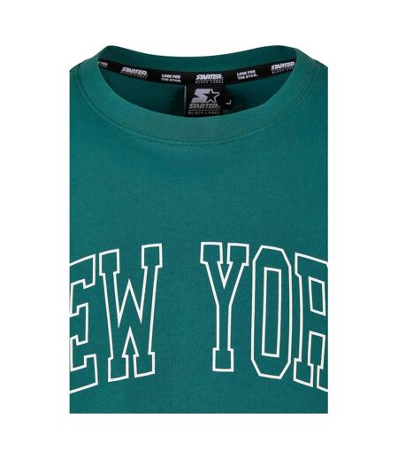 T-shirt Mens New York Vert Foncé Et Frais Starter Black Label