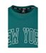 T-shirt Mens New York Vert Foncé Et Frais Starter Black Label-4