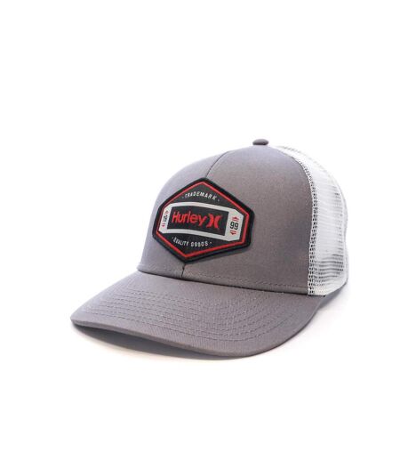 Casquette grise/blanche homme hurley brighton - taille unique