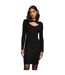 Robe Femme Noir Urban Classics-3