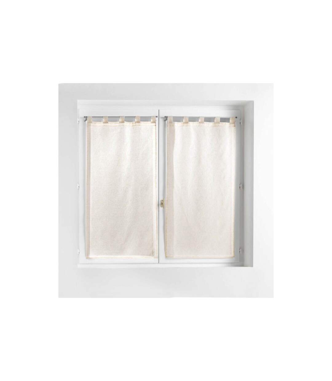 Paire de Voilages Norine 60x90cm Naturel-1