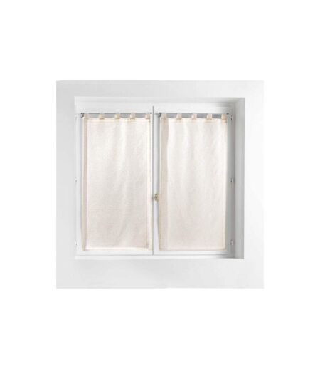 Paire de Voilages Norine 60x90cm Naturel