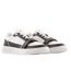 Baskets Homme Blanc Noir Armani Exchange-1