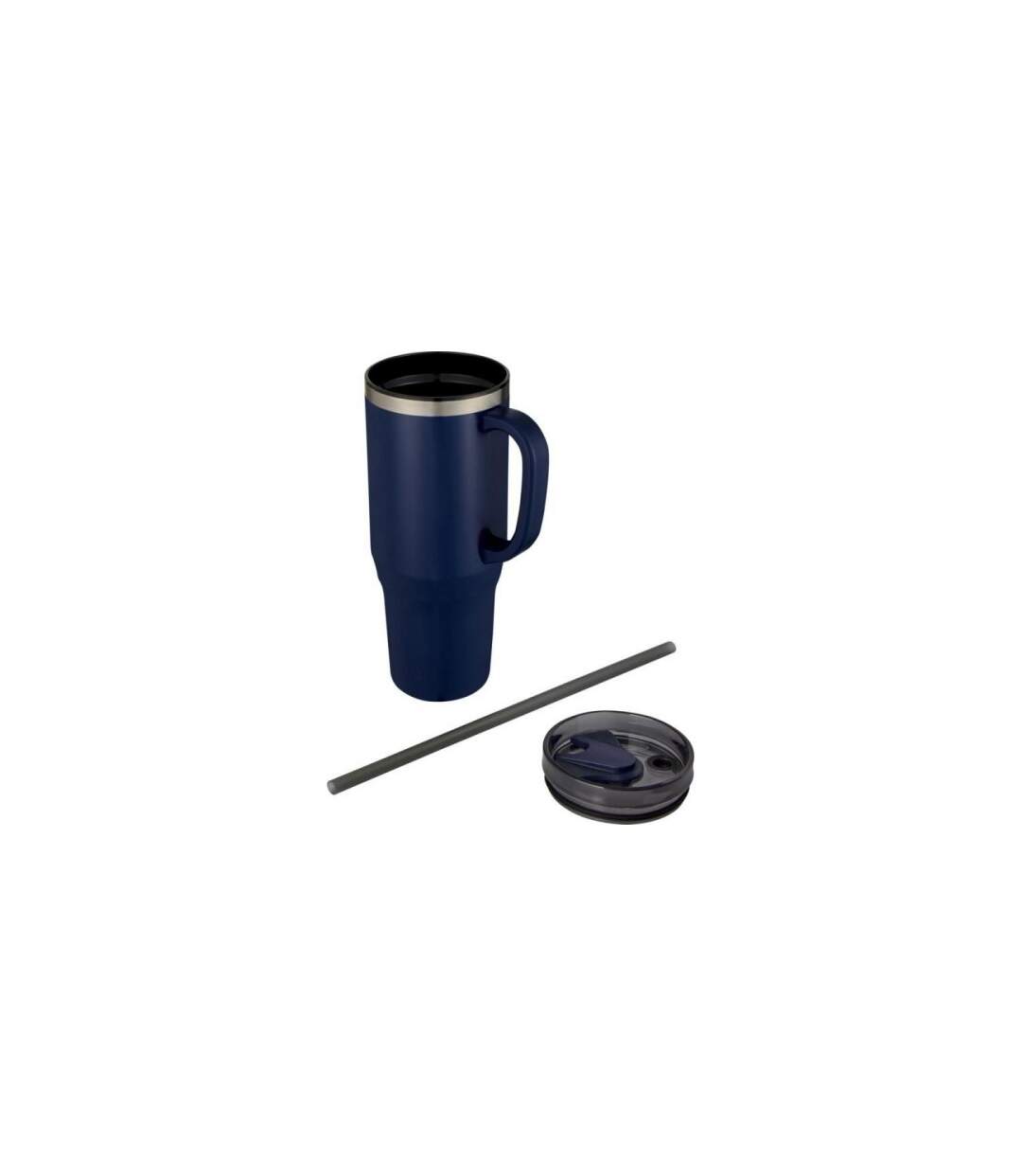 Mug avec paille melbourne taille unique bleu marine Generic-3