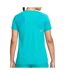 T-shirt Bleu Femme Nike Race Top - M-2