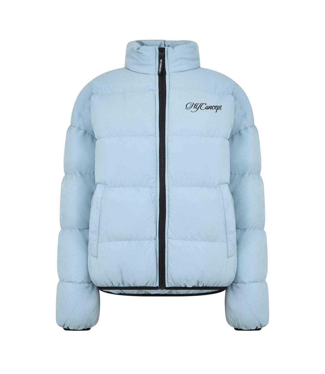 Mens Heavyweight Regular Puffer Jacket Blue NYC-2