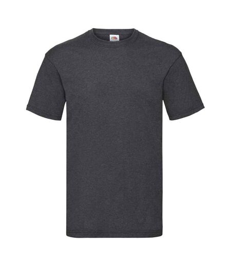 T-shirt valueweight homme gris foncé chiné Fruit of the Loom Fruit of the Loom