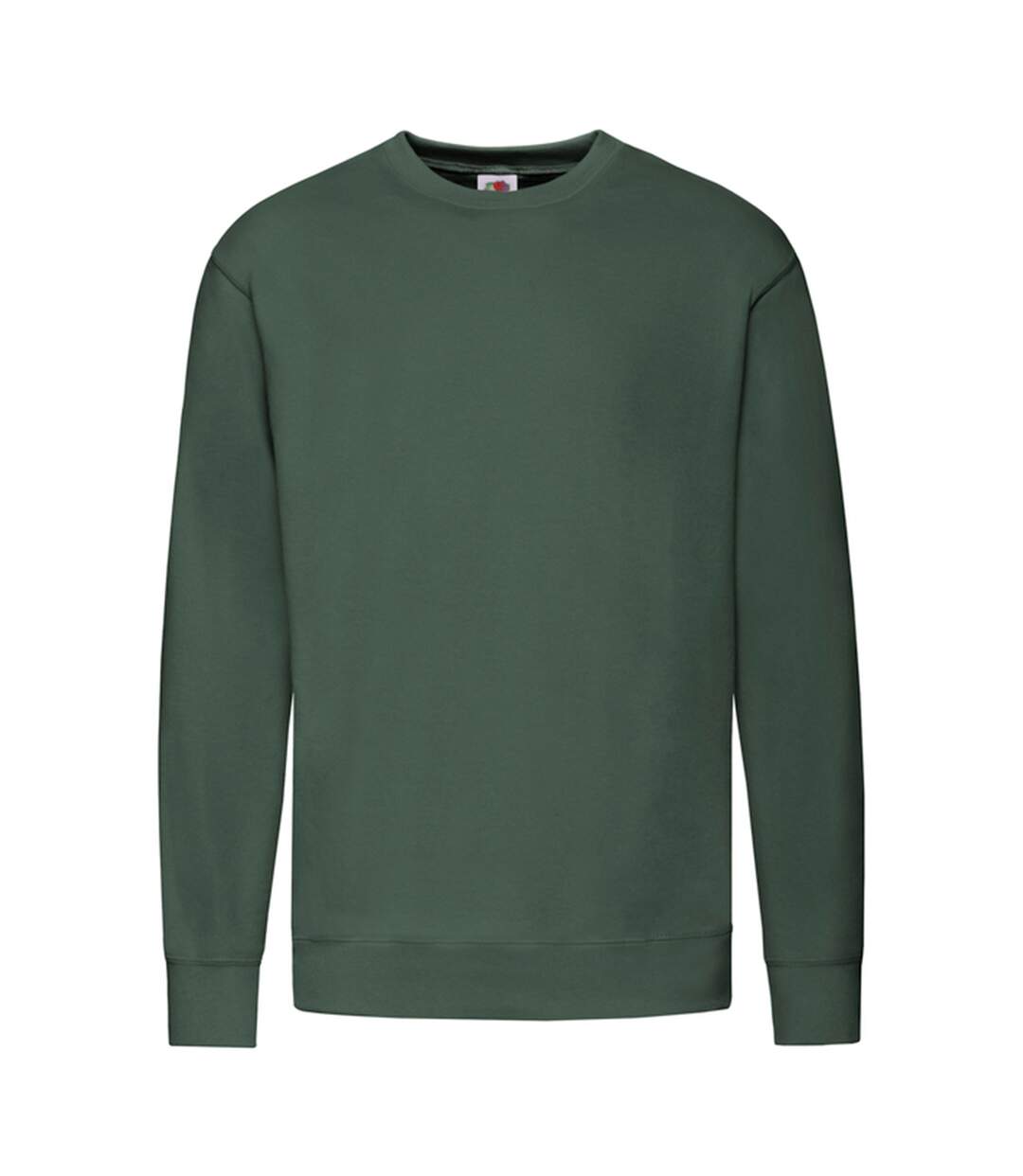 Sweat Manches Cousues Adulte Vert Bouteille Fruit Of The Loom-1
