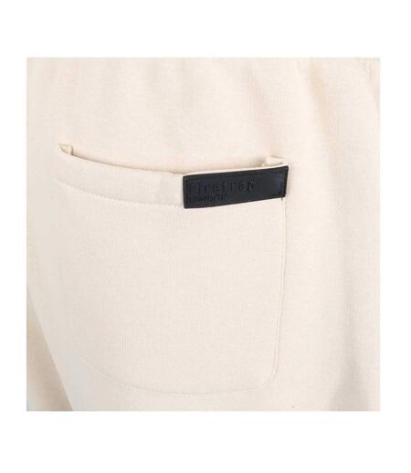 Unisex Adult Solid Straight Leg Joggers Ecru Firetrap