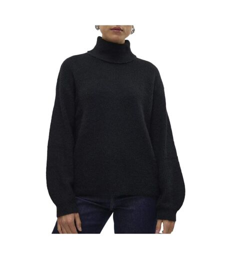 Pull noir femme vero moda mili