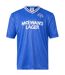 Réplique De Maillot De Foot Motif/style Rangers Fc Homme Bleu Score Draw-1