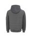 Mens Polyester Long-sleeved Hybrid Jacket Charcoal Firetrap-2