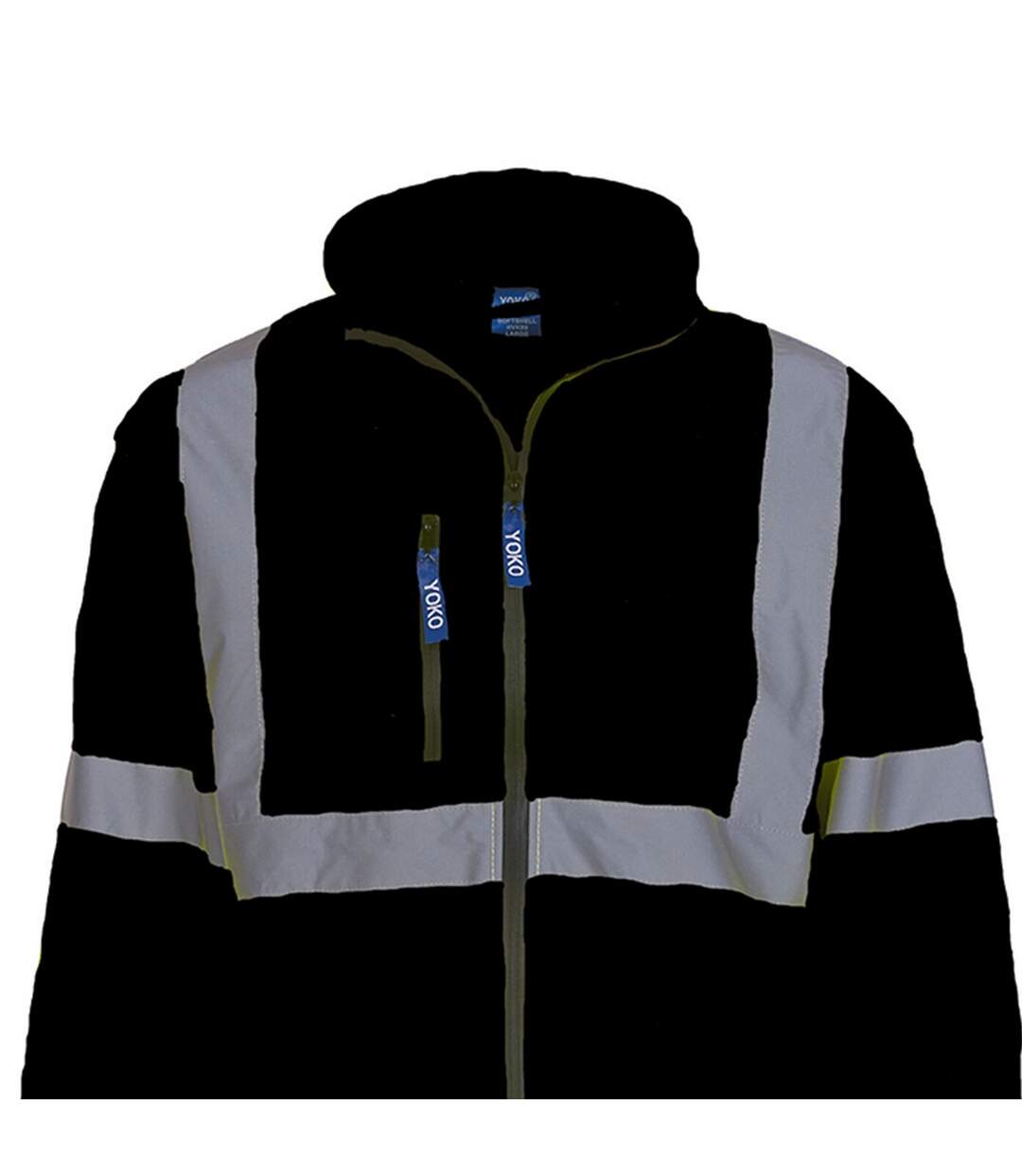 Veste Softshell Adulte Noir Yoko-2