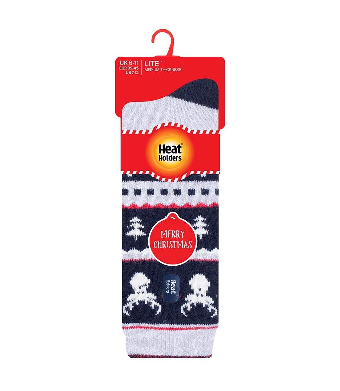 Chaussettes de Noël Thermiques Fines Rigolates-2