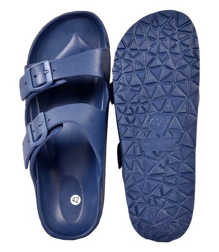 Sandales Mules EVA Boucle MBS01409 MARINE