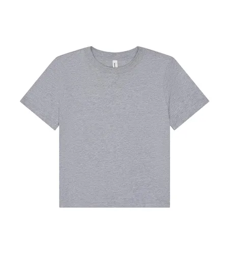 Womens/ladies Heavy Boxy T-shirt Athletic Heather Bella + Canvas
