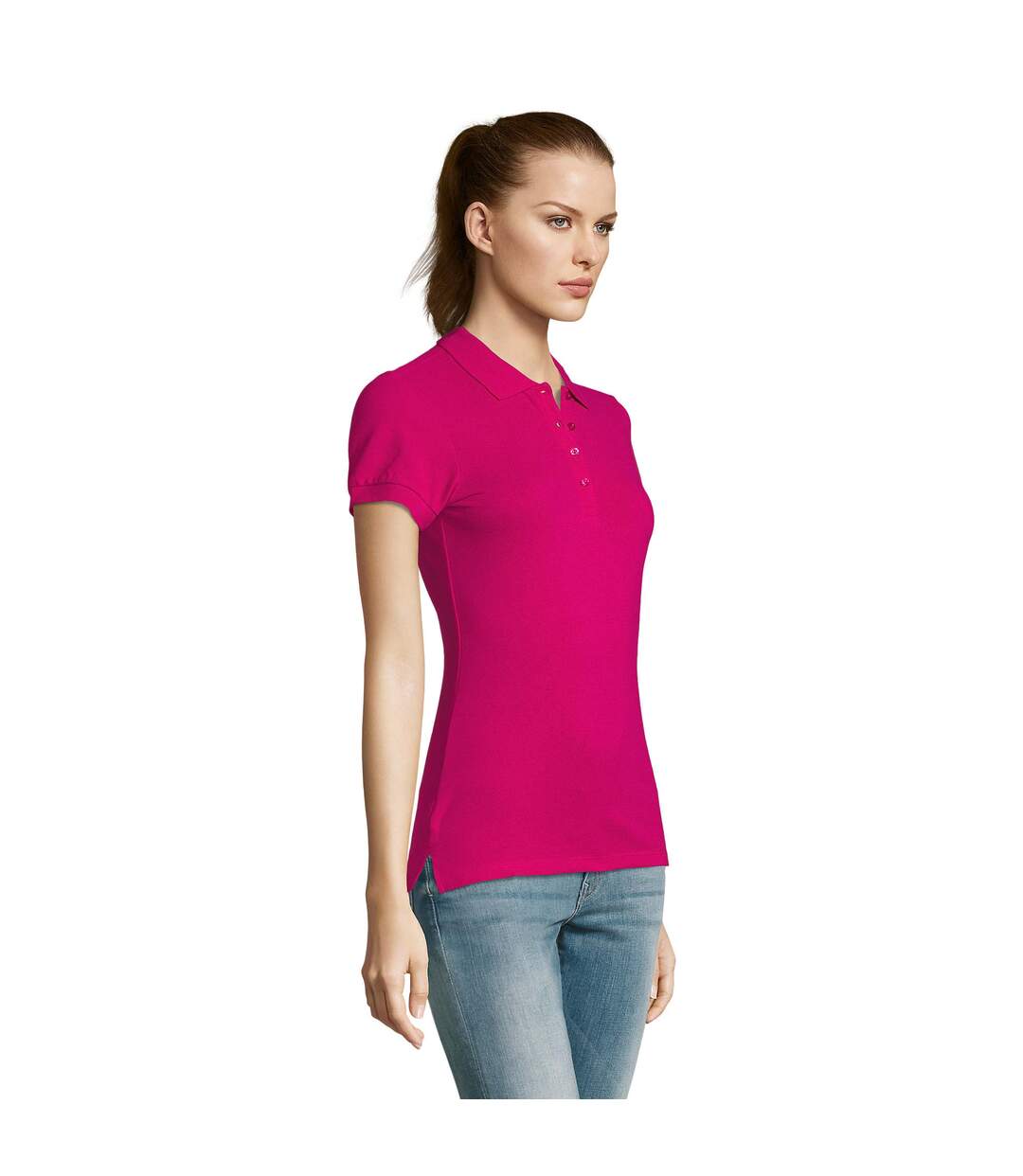 Polo Passion Femme Fuchsia SOLS-1