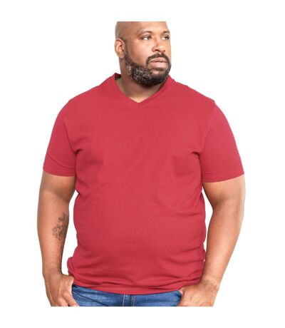 T-shirt D555 Signature Homme Rouge Duke