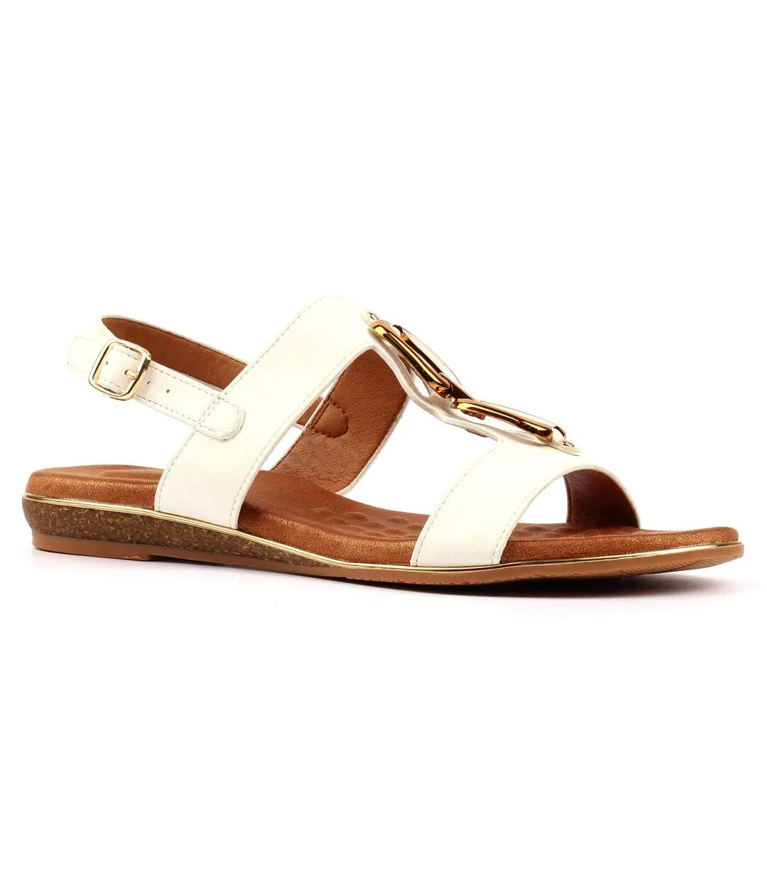 Sandales Darcy Femme Blanc Lunar-1