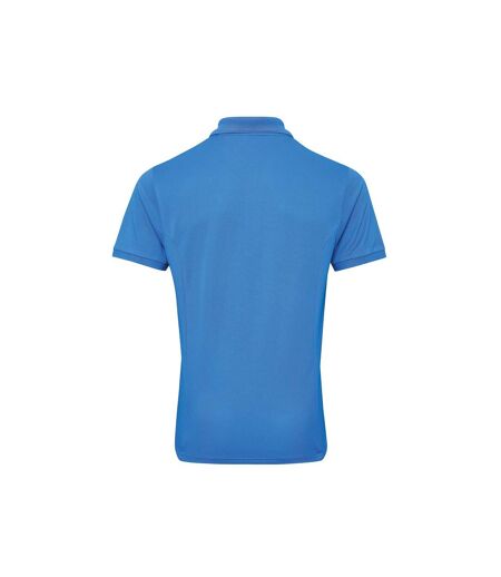 Premier - Polo piqué COOLCHECKER - Homme (Saphir) - UTRW6268