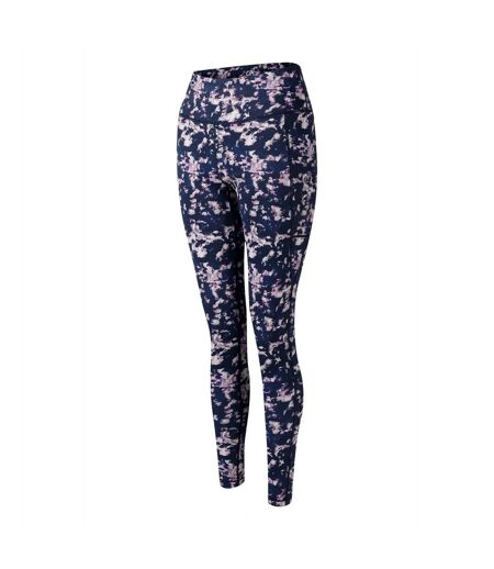 Legging Motif/style Abstrait Influential Femme Bleu Marine Dare 2B