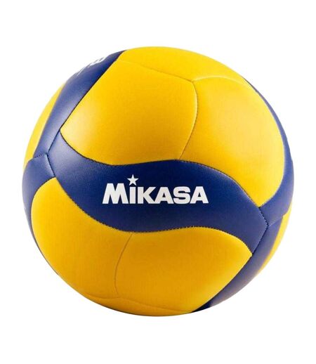 Ballon De Volley-ball Motif/style Logo V360w-sl Taille 5 Bleu Jaune Mikasa