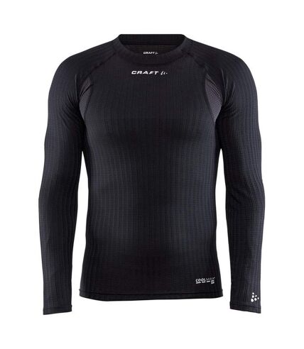 Craft Mens Extreme X Long-Sleeved Active Base Layer Top (Black)