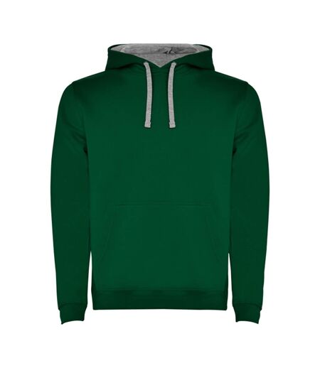 Sweat Urban Homme Vert Bouteille Gris Chiné Roly