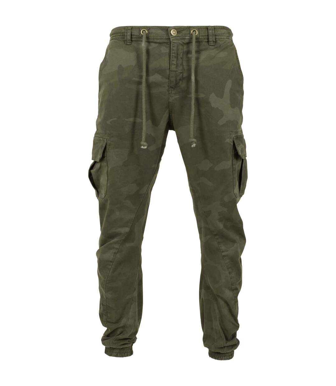 Pantalon De Jogging À Poches Homme Vert Camouflage Urban Classics-1
